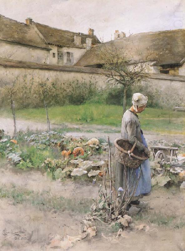 Carl Larsson October china oil painting image